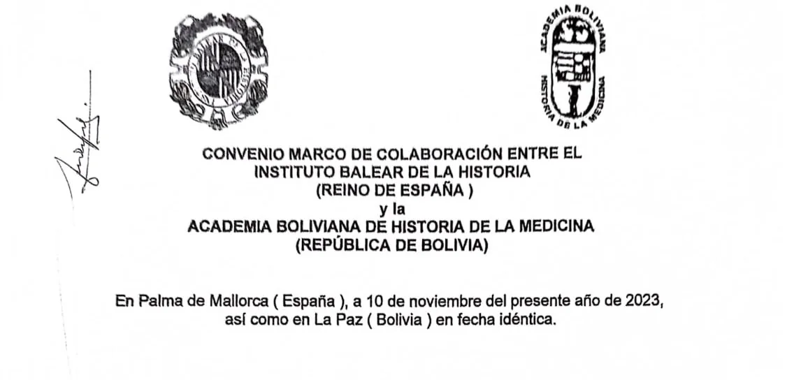 Firma del convenio de colaboración institucional