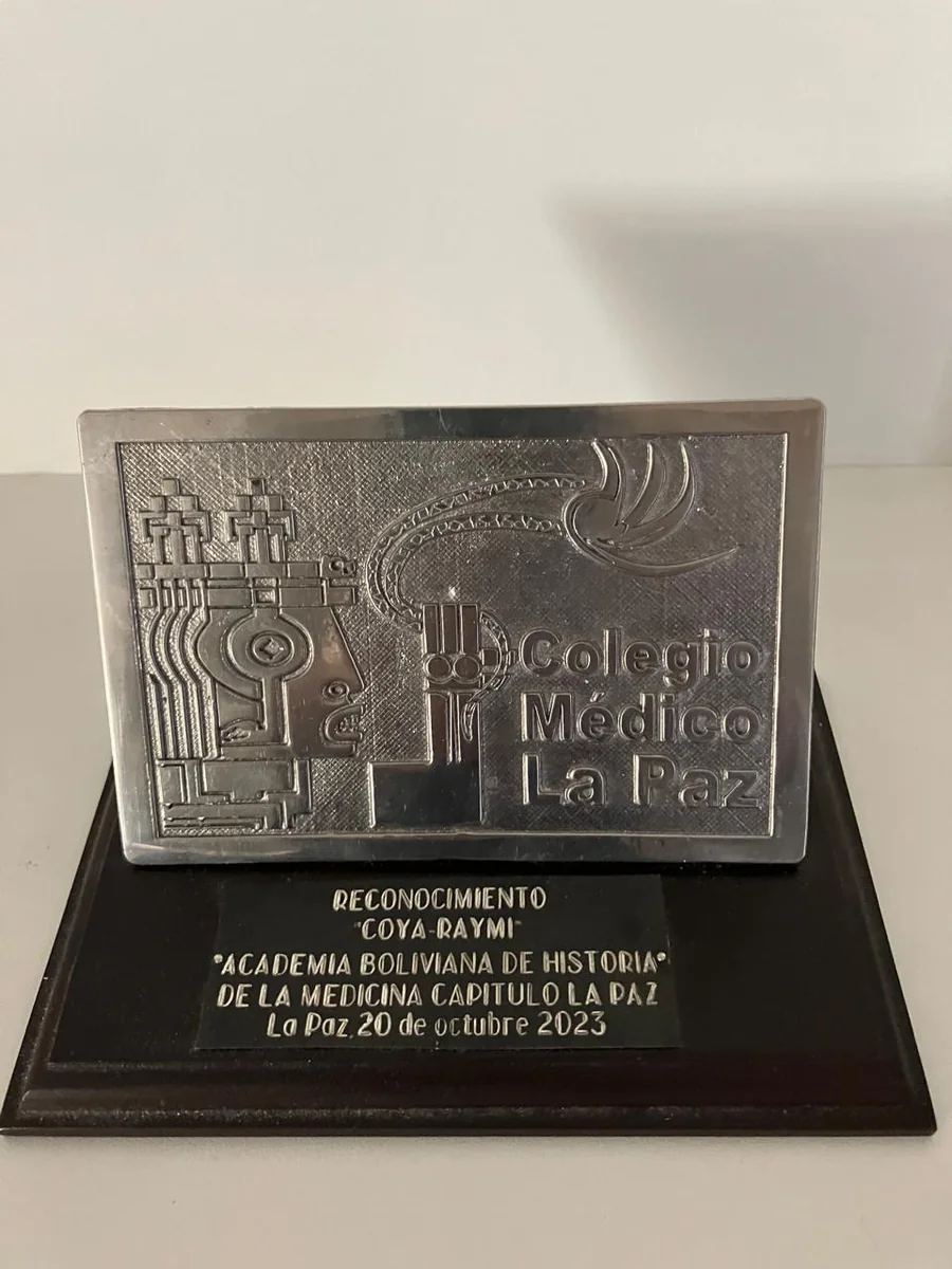 Reconocimiento Coya Raymi al Capítulo La Paz